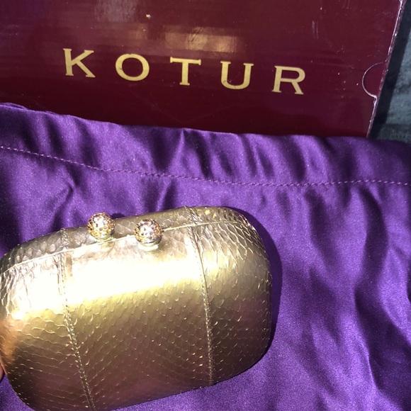 Kotur D'abo Python Clutch - Picture 5 of 6